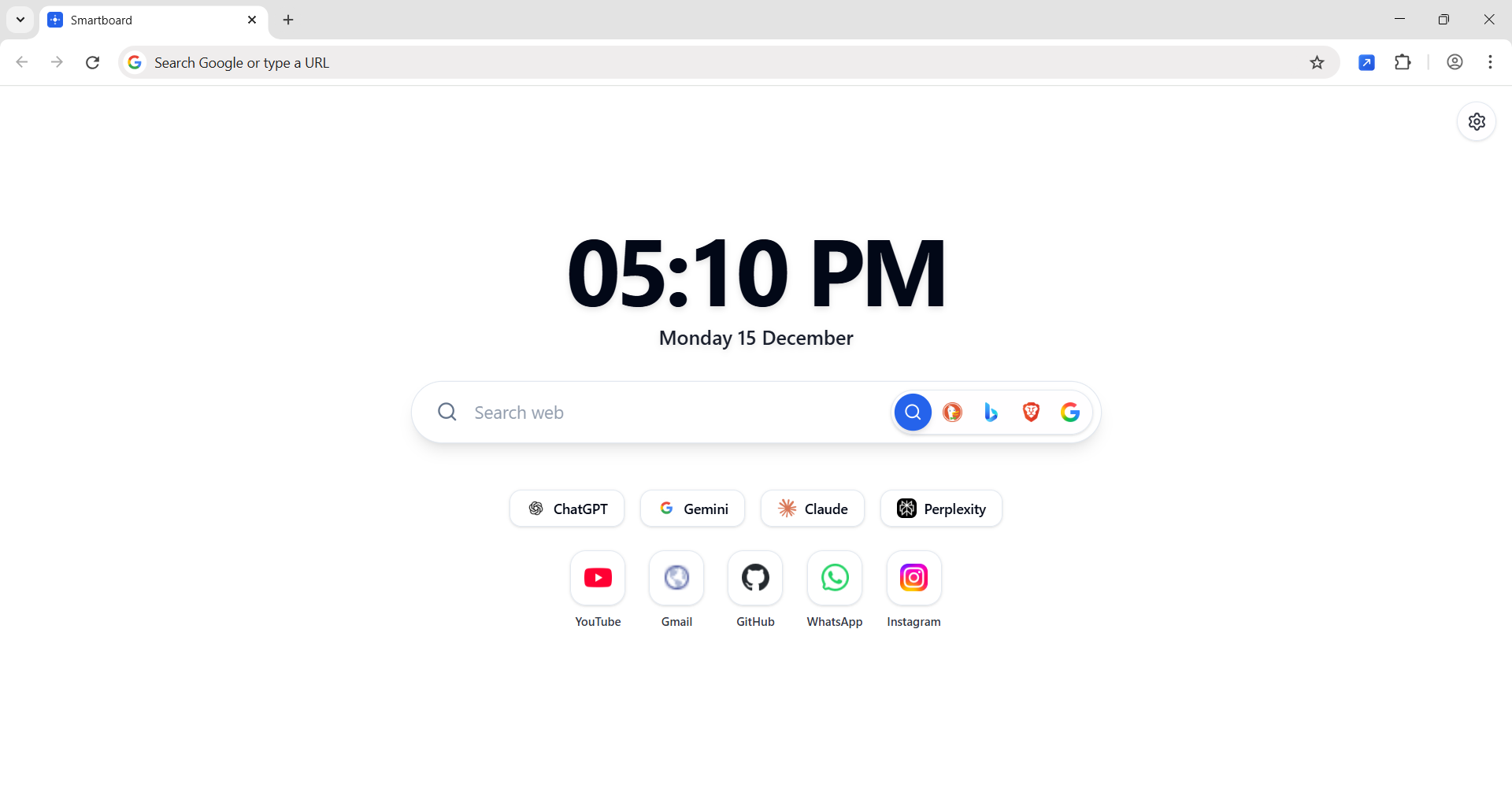 Smartboard Clean Mode